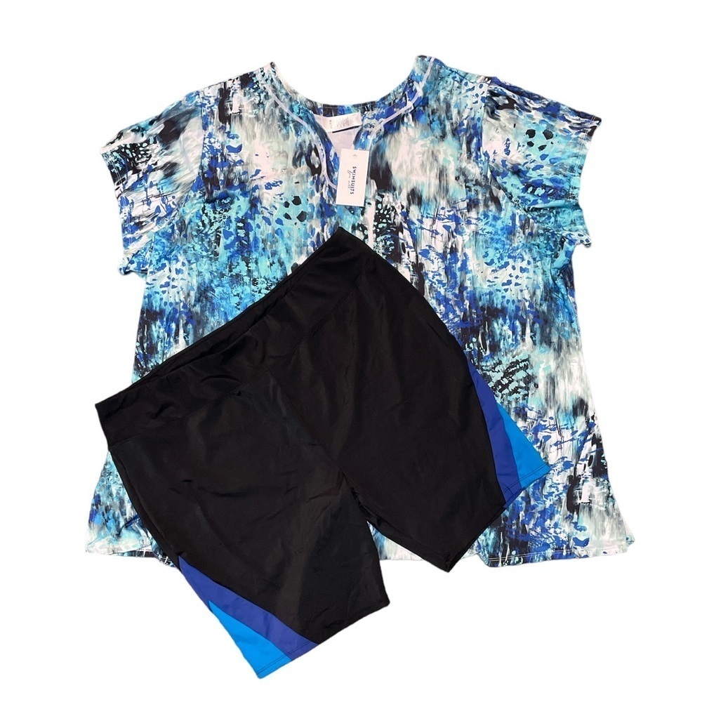 Swimsuits for All Top & Bottom Set, Plus